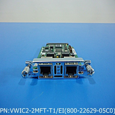 VWIC2-2MFT-T1/E1 (800-22629-05C0*)