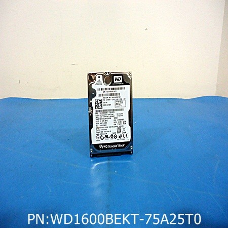 WD1600BEKT-75A25T0