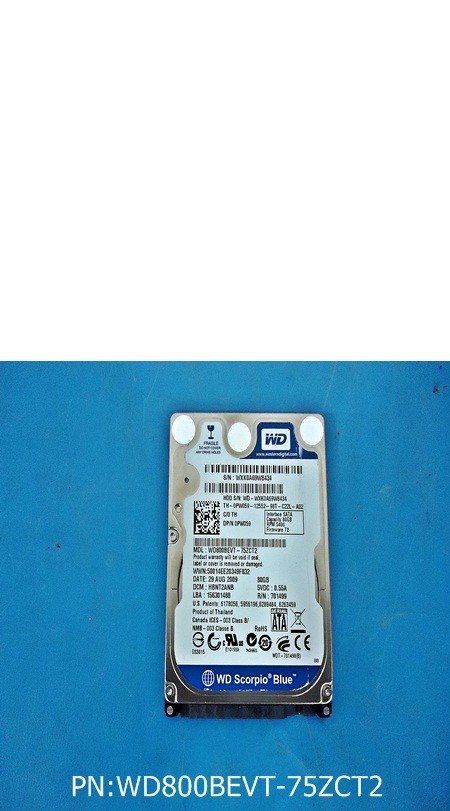 WD800BEVT-75ZCT2