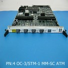4 OC-3/STM-1 MM-SC ATM